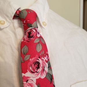 MEN'S FLORAL TIE